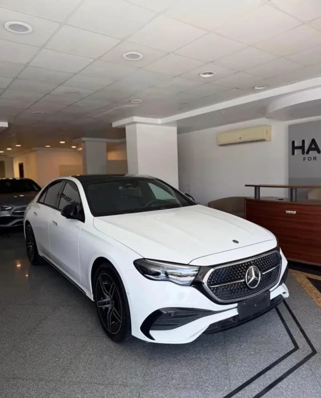 Mercedes-Benz E300 2025 AMG White Automatic — Used