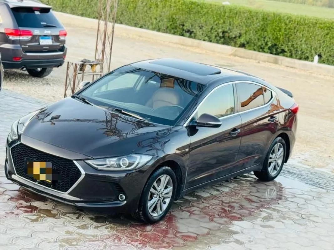 Hyundai Elantra AD 2018 Highline Black Automatic — Used