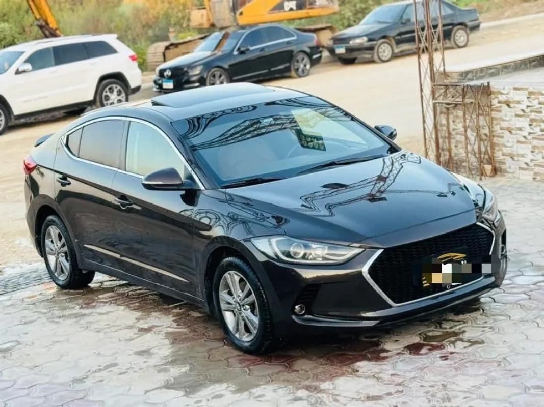 Hyundai Elantra AD 2018 Highline Black Automatic — Used