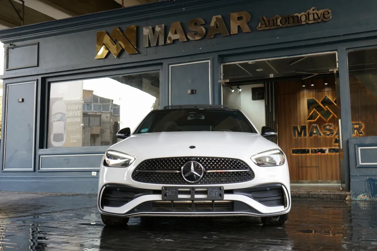Mercedes-Benz C180 2025 AMG White Automatic — Used