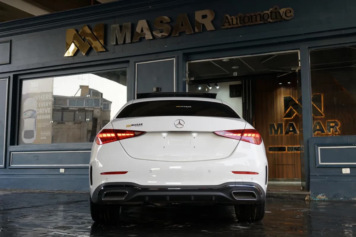 Mercedes-Benz C180 2025 AMG White Automatic — Used