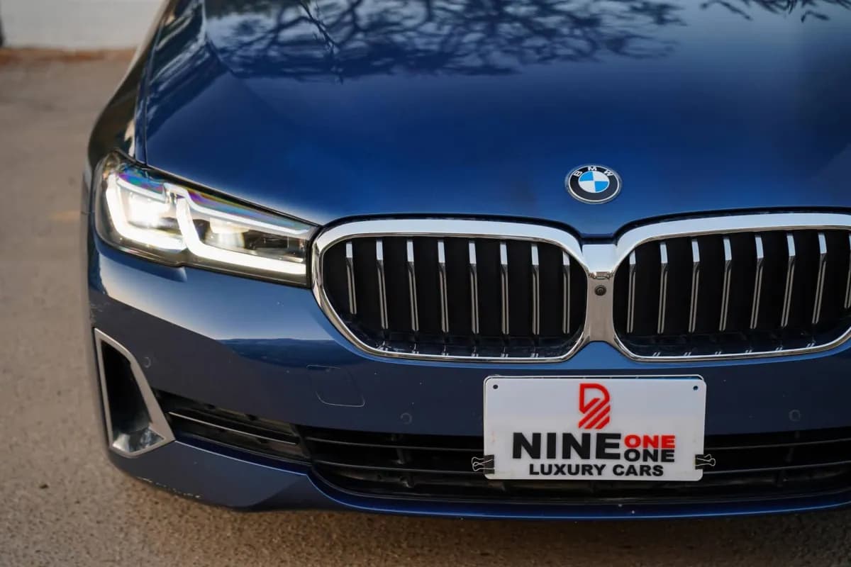 BMW 530i 2023 luxury Blue Automatic — Used