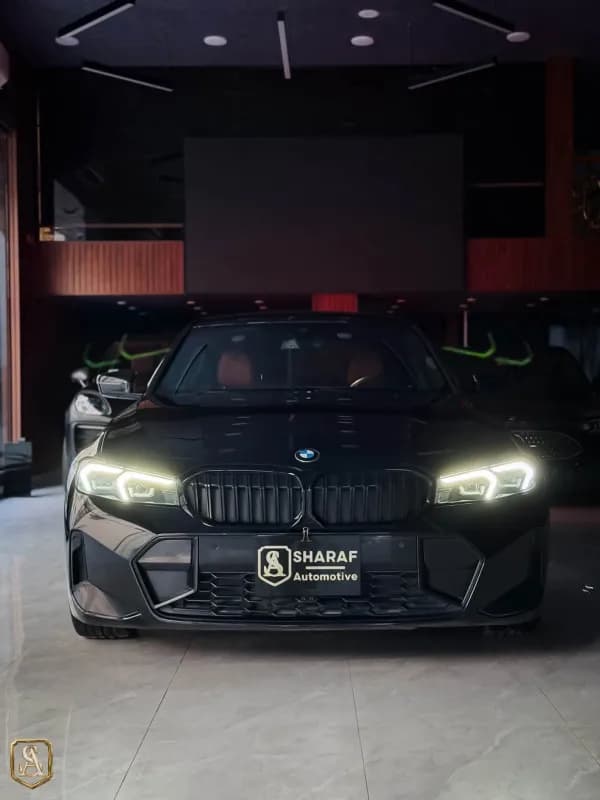 BMW 320i 2024 M sport package Black Automatic — Used