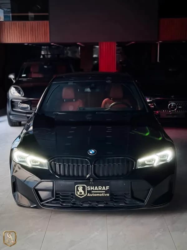 BMW 320i 2024 M sport package Black Automatic — Used