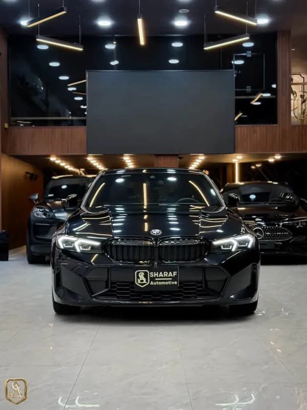 BMW 320i 2024 M sport package Black Automatic — Used