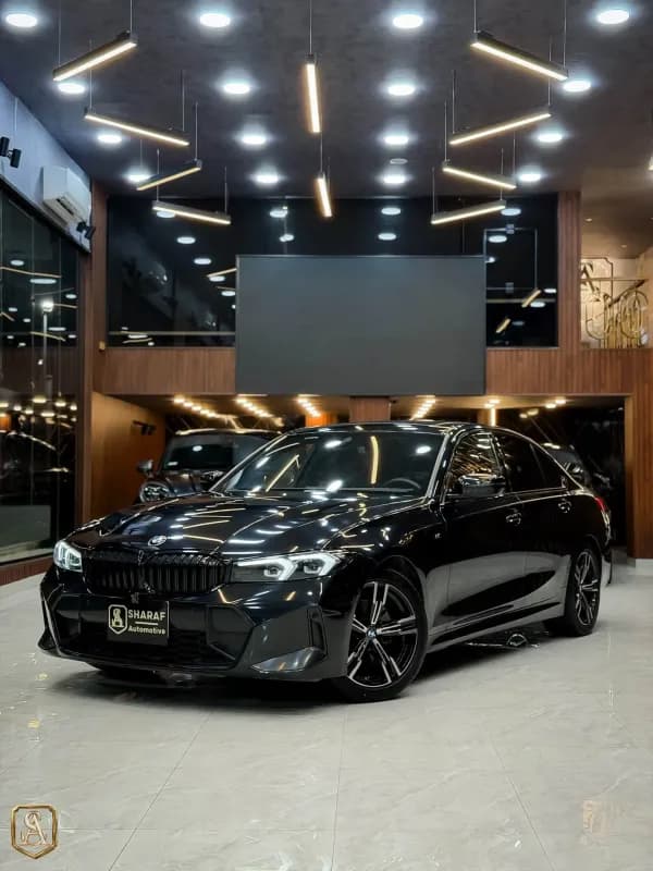 BMW 320i 2024 M sport package Black Automatic — Used