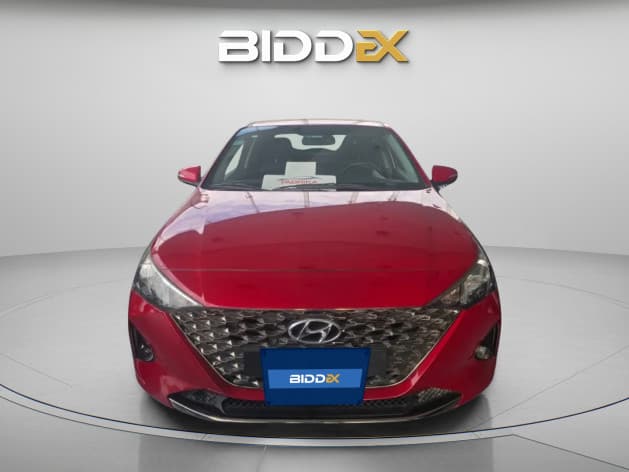 Hyundai Accent RB 2024 هاي لاين أحمر أوتوماتيك — مستعملة - 1