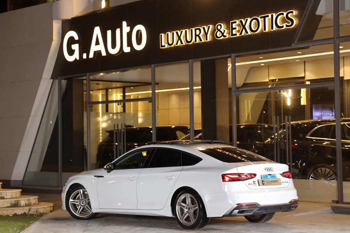 Audi A5 2022 S-line White Automatic — Used