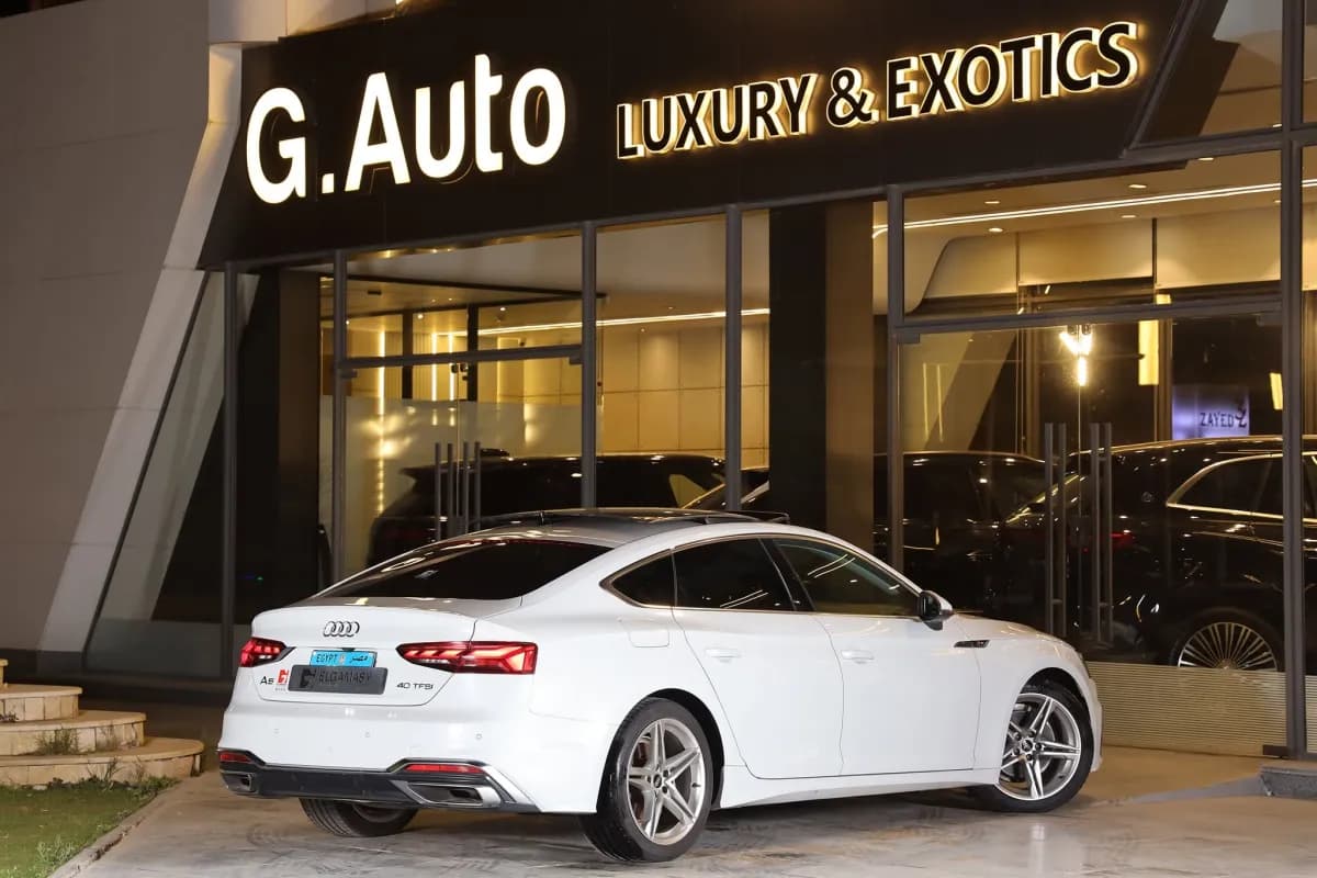 Audi A5 2022 S-line White Automatic — Used
