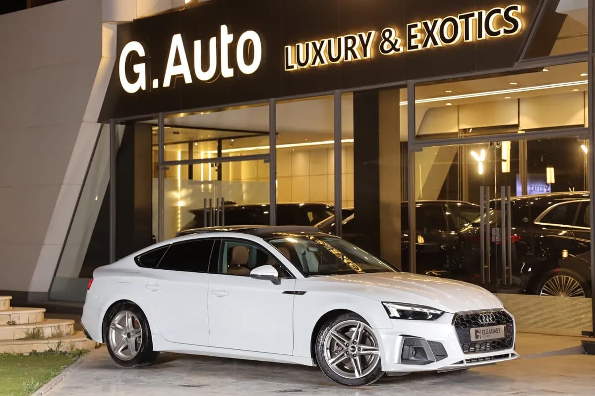 Audi A5 2022 S-line White Automatic — Used