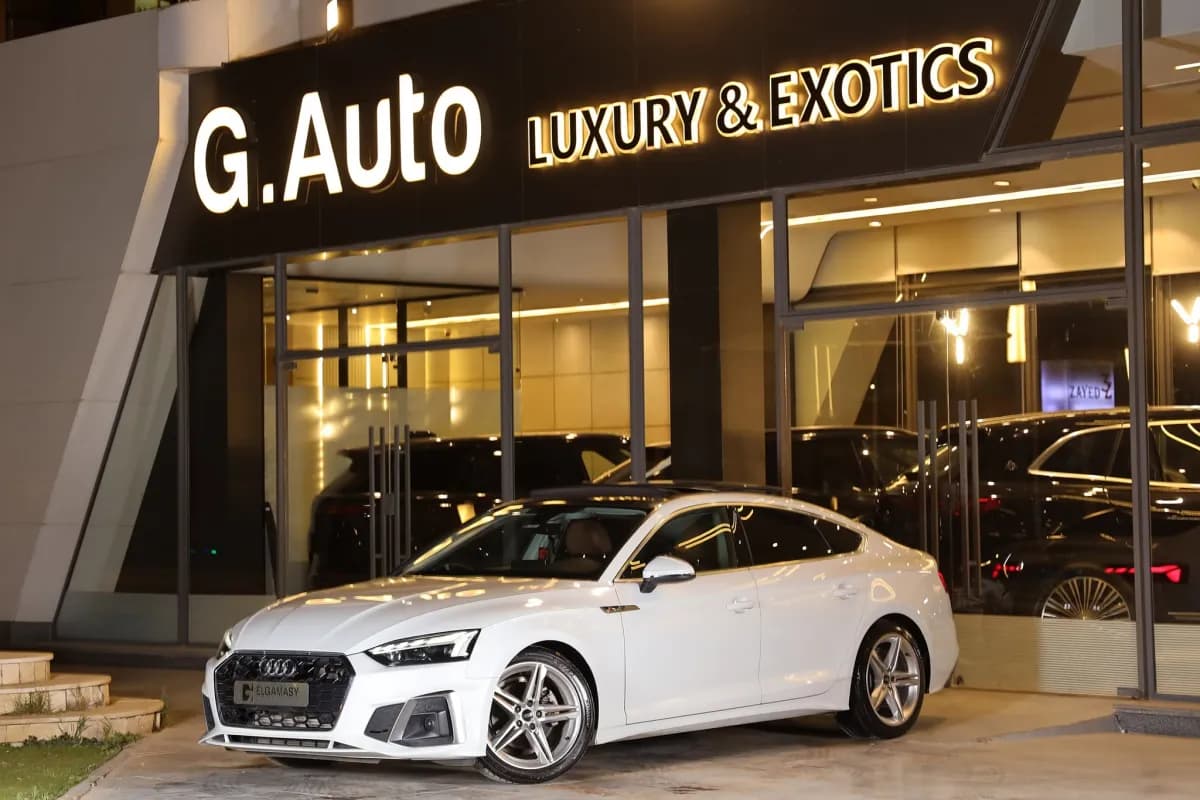 Audi A5 2022 S-line White Automatic — Used
