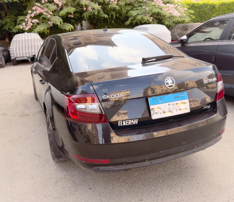 سكودا اوكتفيا A7 2020 لوفت أسود أوتوماتيك — مستعملة
