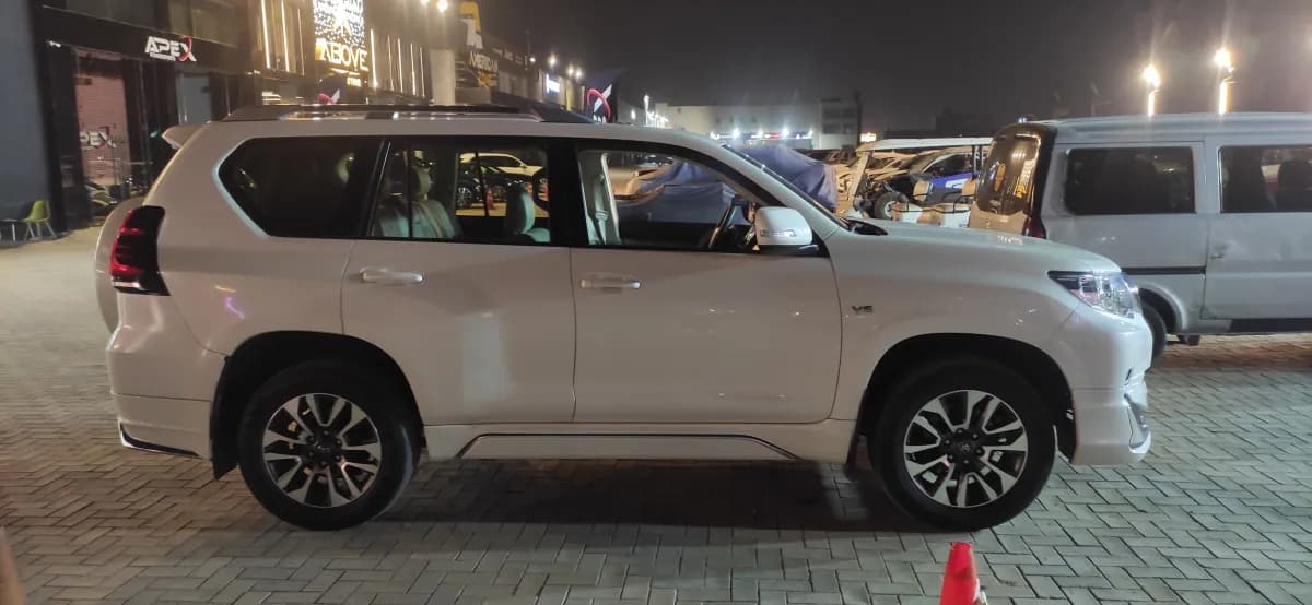 Toyota Prado 2023 VXR White Automatic — Used