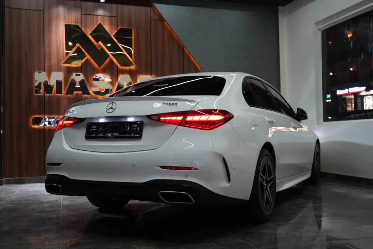 Mercedes-Benz C180 2025 AMG White Automatic — New