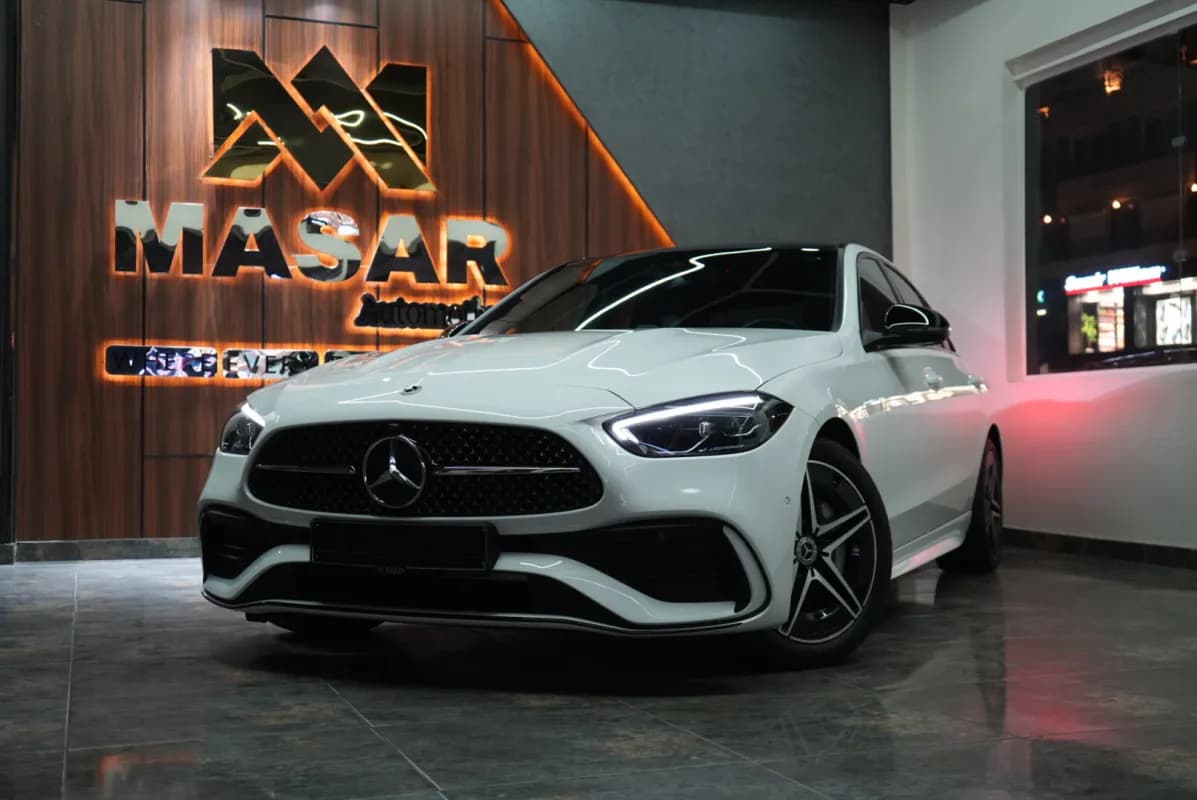 Mercedes-Benz C180 2025 AMG White Automatic — New