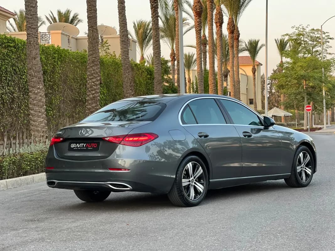 Mercedes-Benz C180 2023 Avantgarde Gray Automatic — Used