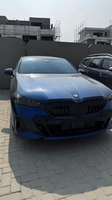BMW 520i 2025 M Sport Fiord Blue Automatic — Used