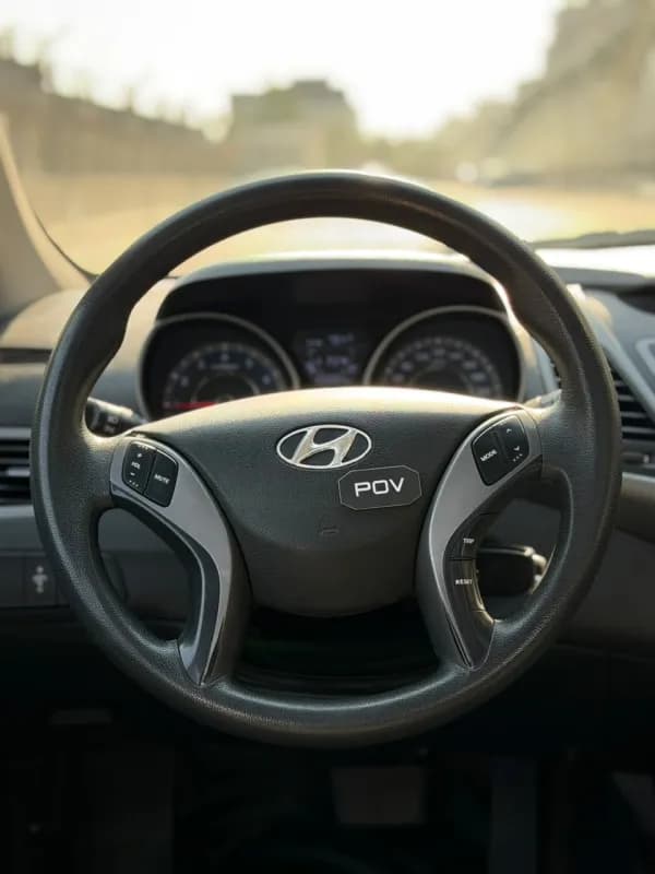 Hyundai Elantra MD 2016 GLS Gray Automatic — Used