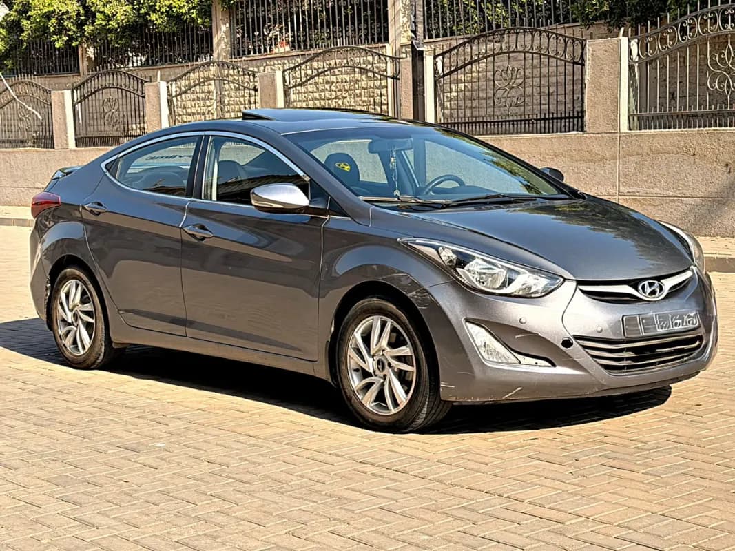 Hyundai Elantra MD 2016 GLS Gray Automatic — Used