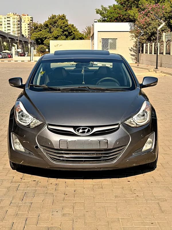 Hyundai Elantra MD 2016 GLS Gray Automatic — Used