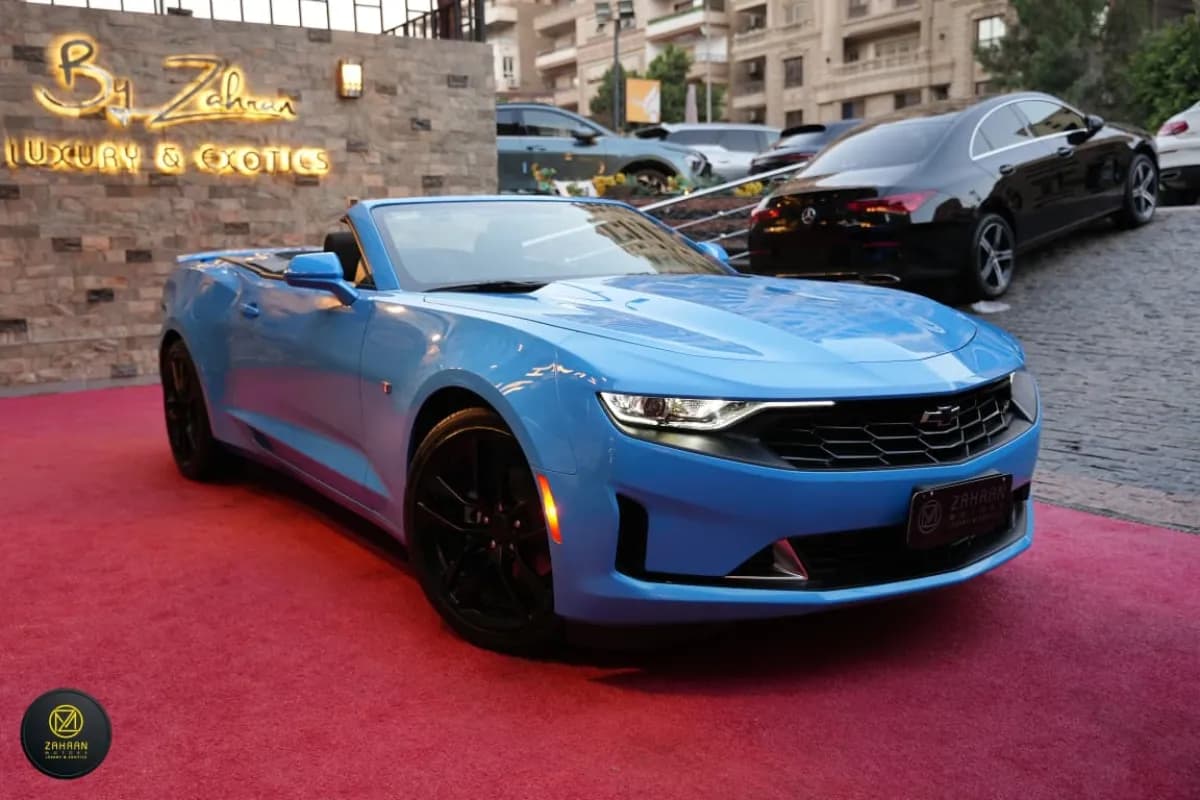 Chevrolet Camaro 2024 RS Cabriolet Sky Blue Automatic — Used