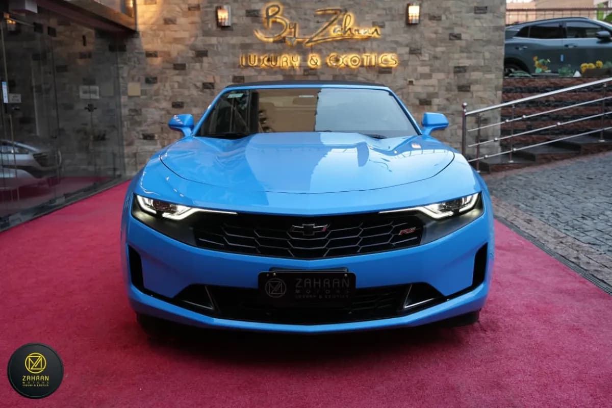 Chevrolet Camaro 2024 RS Cabriolet Sky Blue Automatic — Used