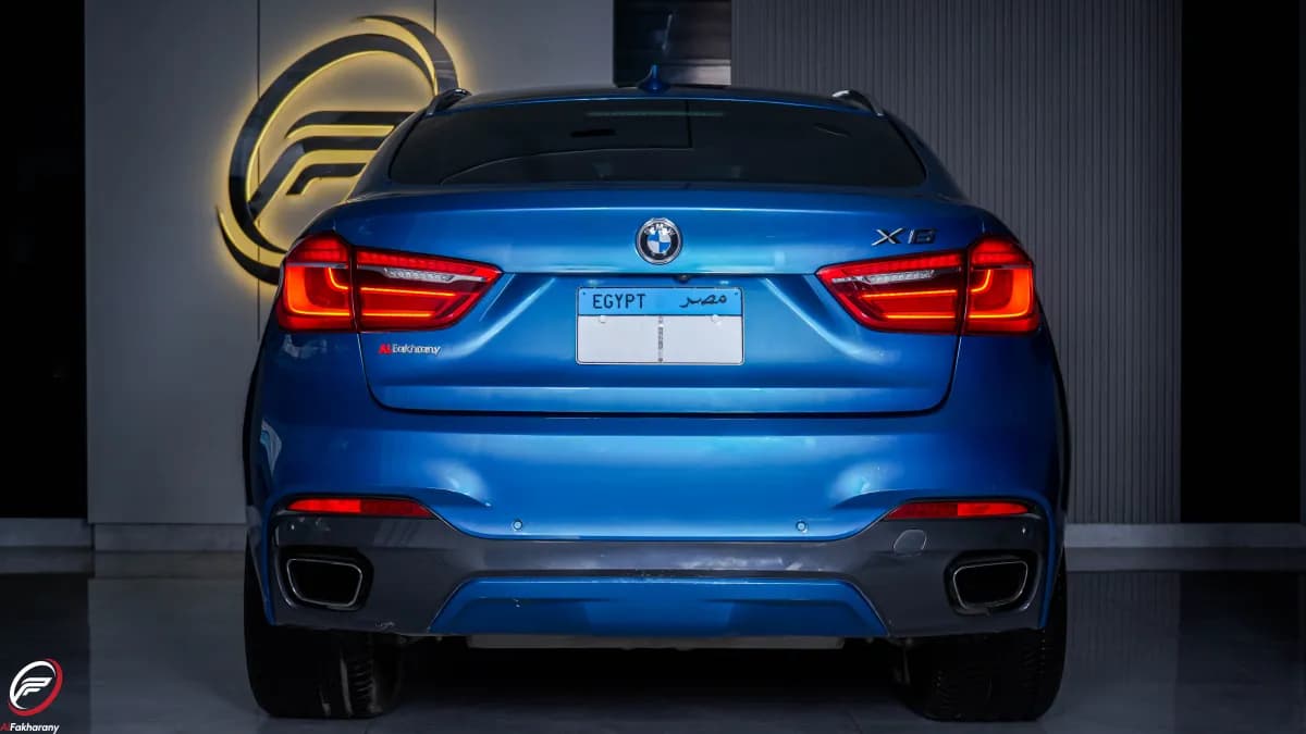 بي ام دبليو X6 2019 اكس درايف ام 50 اي أزرق أوتوماتيك — مستعملة