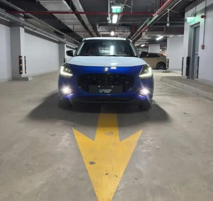 Suzuki Swift 2026 GLX Blue Cvt — New