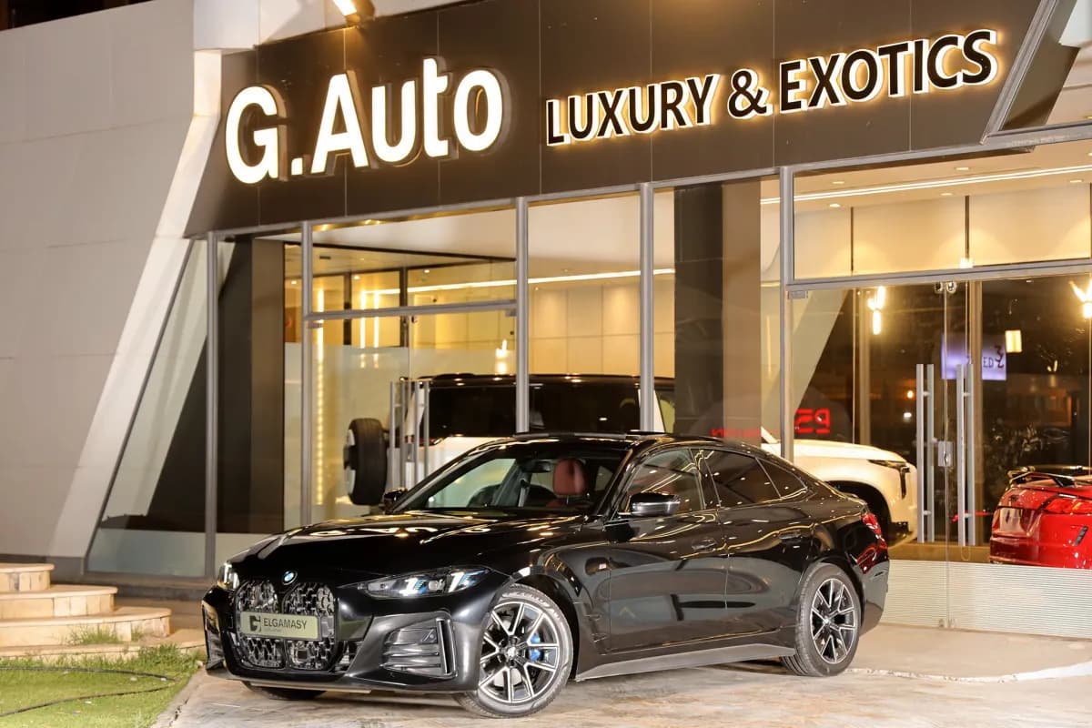 بي ام دبليو 420i 2025 M-Sport أسود أوتوماتيك — مستعملة