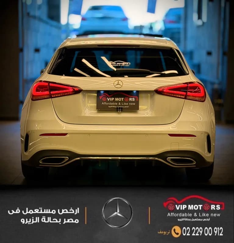 مرسيدس بنز A200 2019 اي ام جي أبيض أوتوماتيك — مستعملة