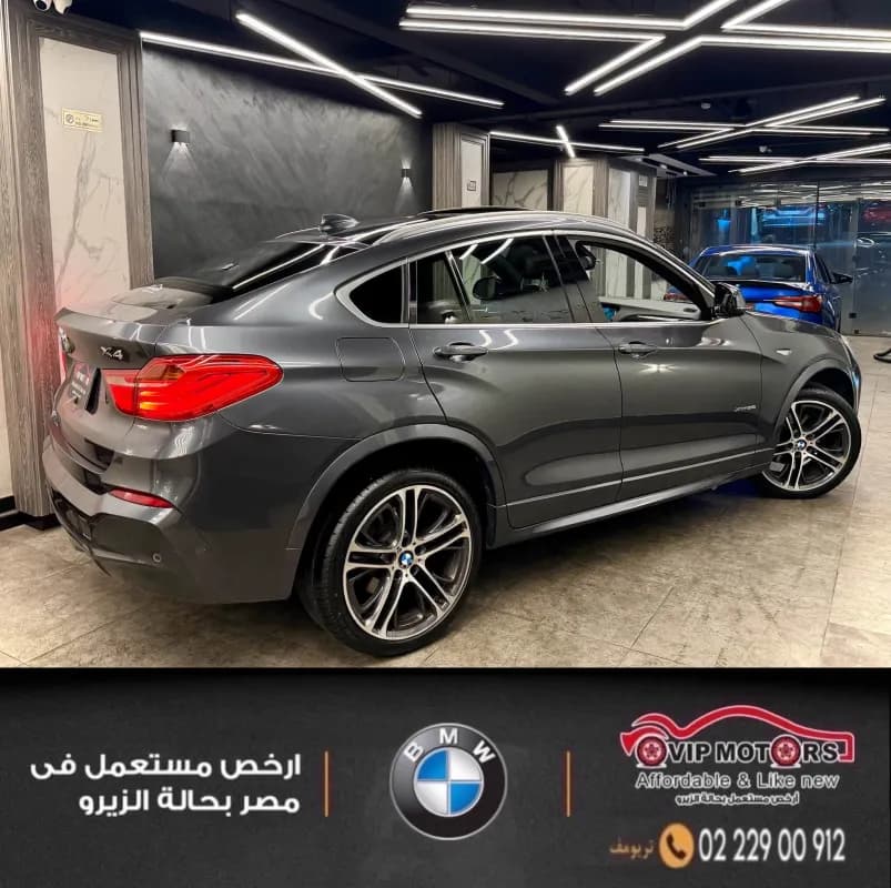 بي ام دبليو X4 2017 اكس درايف 30 اي رمادي أوتوماتيك — مستعملة