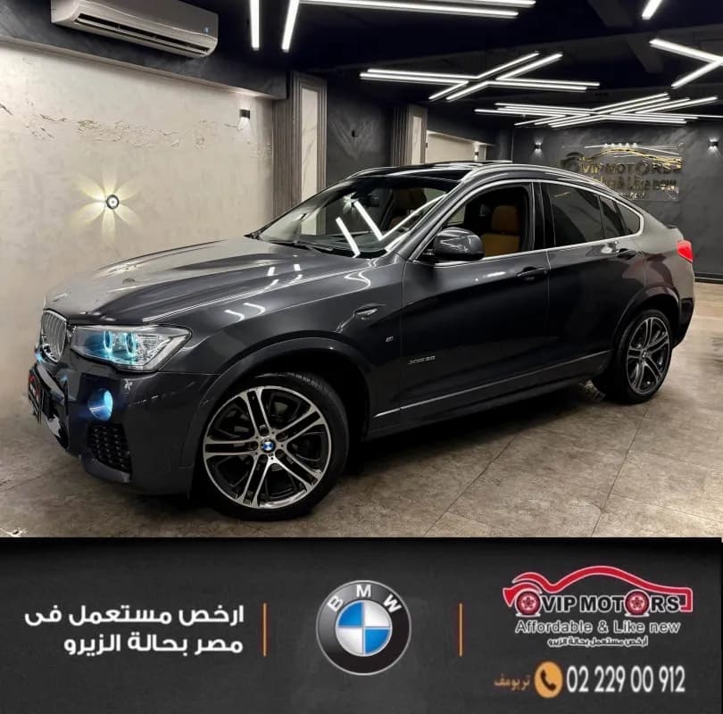 بي ام دبليو X4 2017 اكس درايف 30 اي رمادي أوتوماتيك — مستعملة
