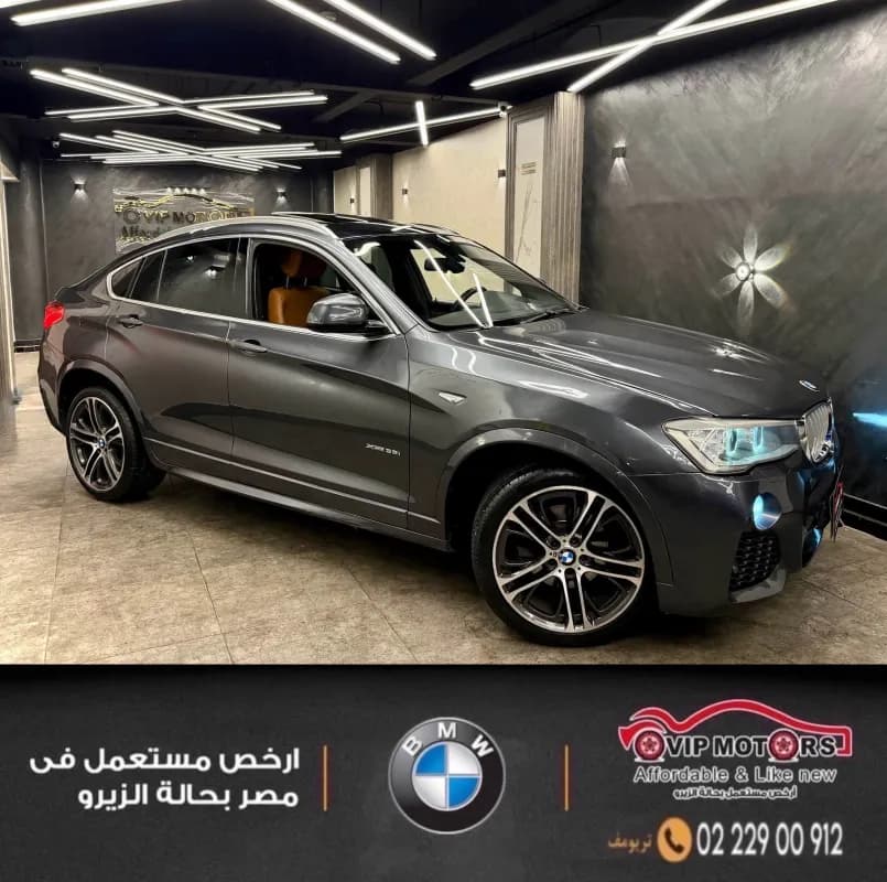 بي ام دبليو X4 2017 اكس درايف 30 اي رمادي أوتوماتيك — مستعملة