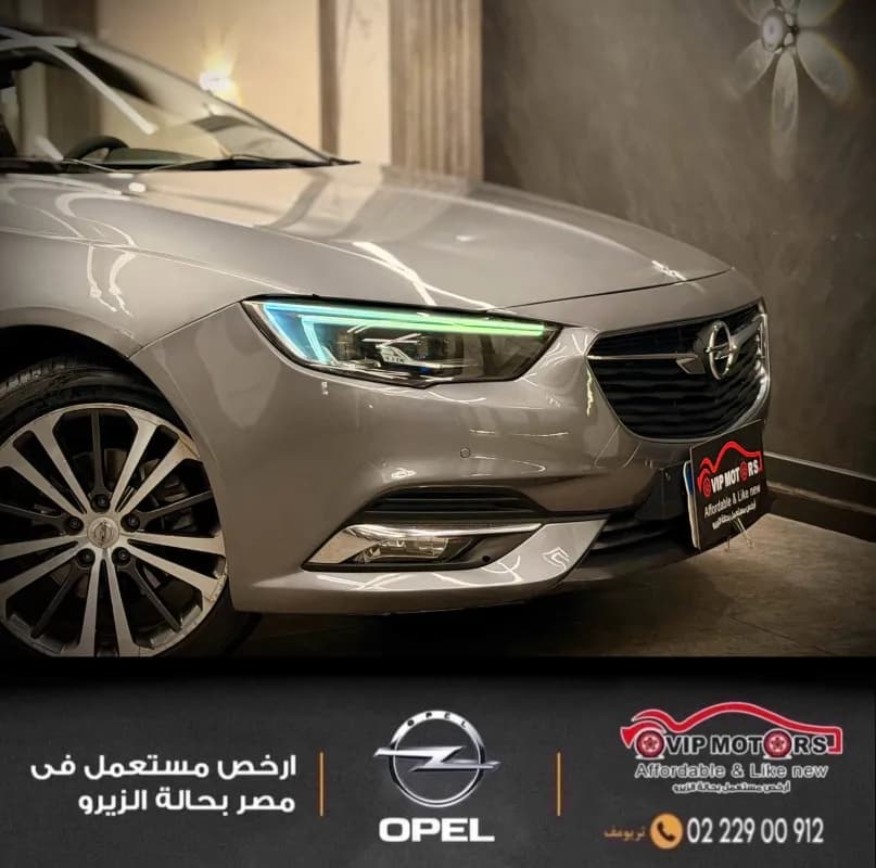 أوبل انسيجنيا 2018 توب لاين رمادي أوتوماتيك — مستعملة