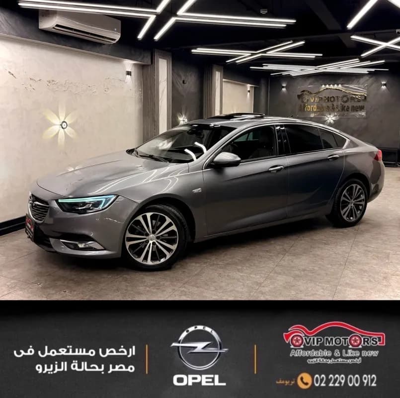 أوبل انسيجنيا 2018 توب لاين رمادي أوتوماتيك — مستعملة