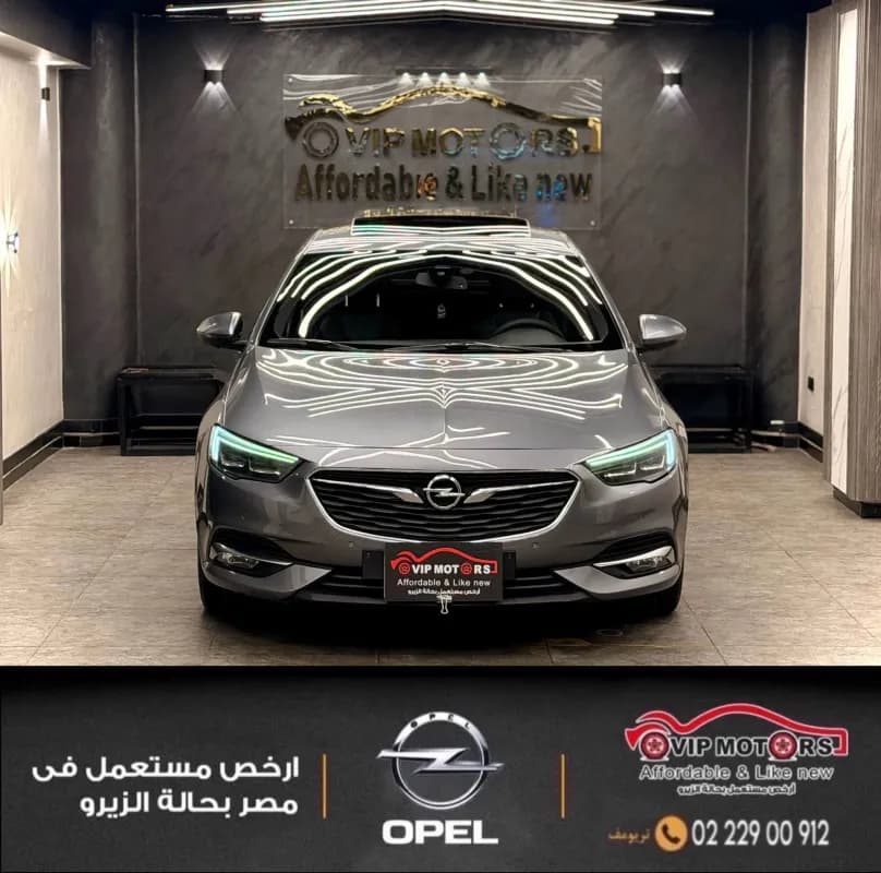 أوبل انسيجنيا 2018 توب لاين رمادي أوتوماتيك — مستعملة