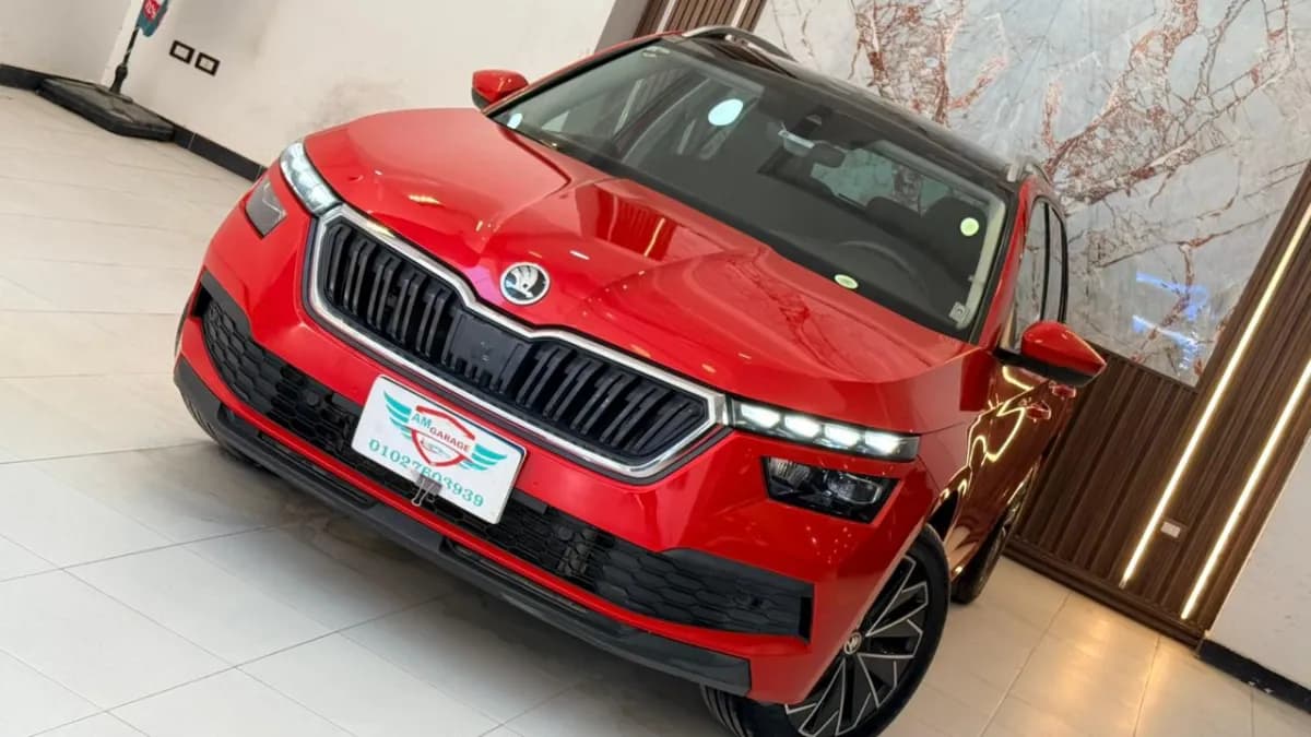 سكودا كاميك 2021 ستايل أحمر أوتوماتيك — مستعملة
