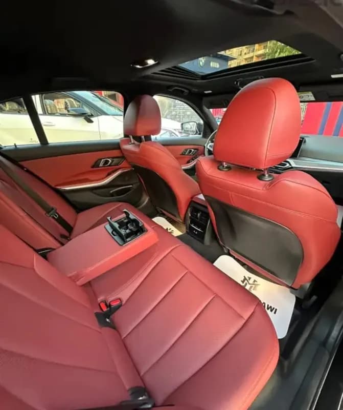 بي ام دبليو 320i 2024 ام سبورت أسود أوتوماتيك — مستعملة