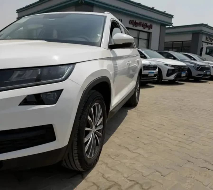 سكودا كودياك 2021 امبشن أبيض أوتوماتيك — مستعملة