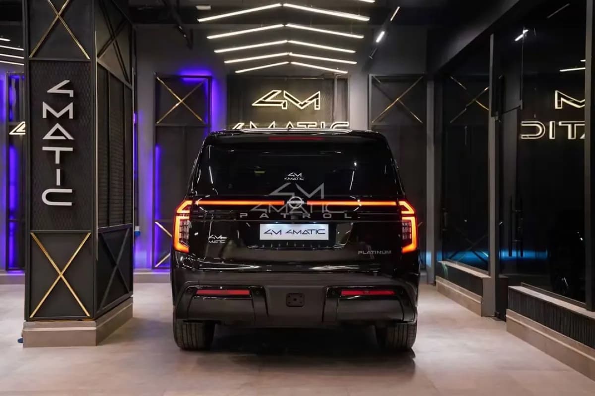 نيسان باترول 2026 بلاتينيوم أسود أوتوماتيك — جديدة