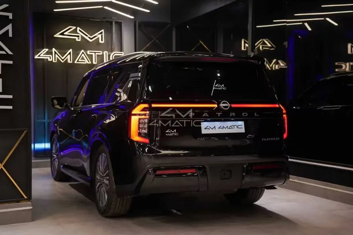 نيسان باترول 2026 بلاتينيوم أسود أوتوماتيك — جديدة