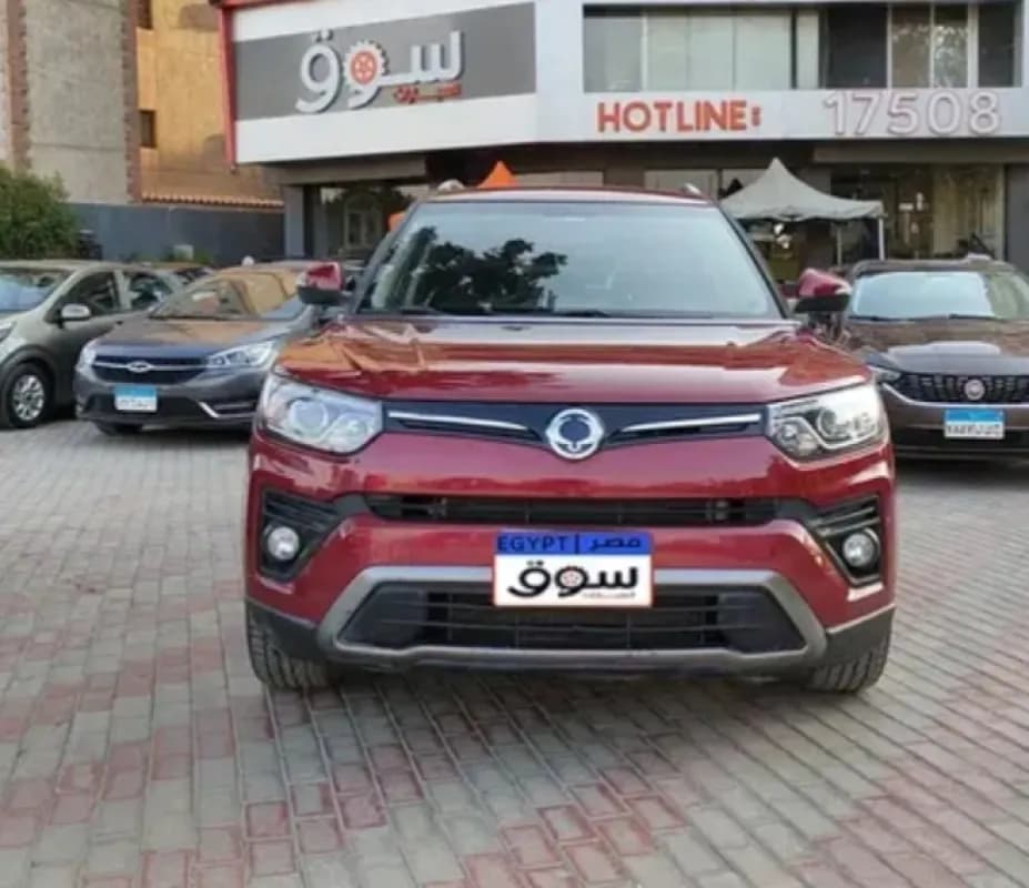 Ssang Yong Tivoli 2021 Luxury Red Automatic — Used