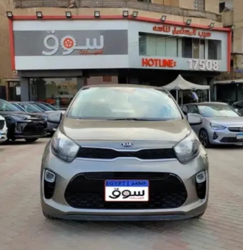 Kia Picanto 2018 3rd Category Gray Automatic — Used