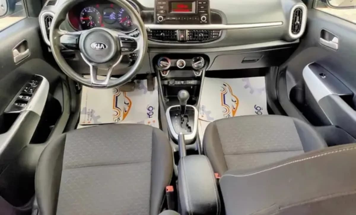 Kia Picanto 2018 3rd Category Gray Automatic — Used