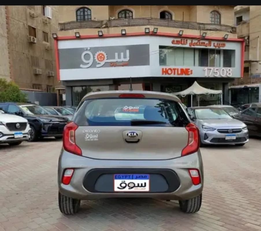 Kia Picanto 2018 3rd Category Gray Automatic — Used