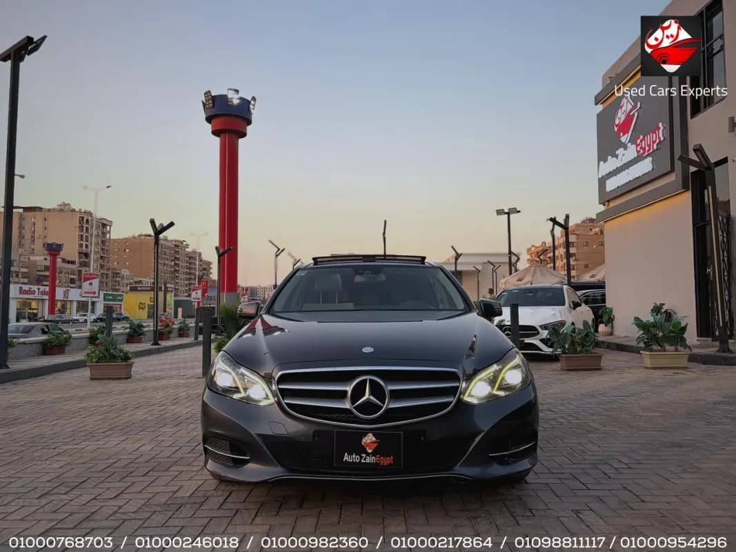 Mercedes-Benz E180 2016 Exclusive Gray Automatic — Used
