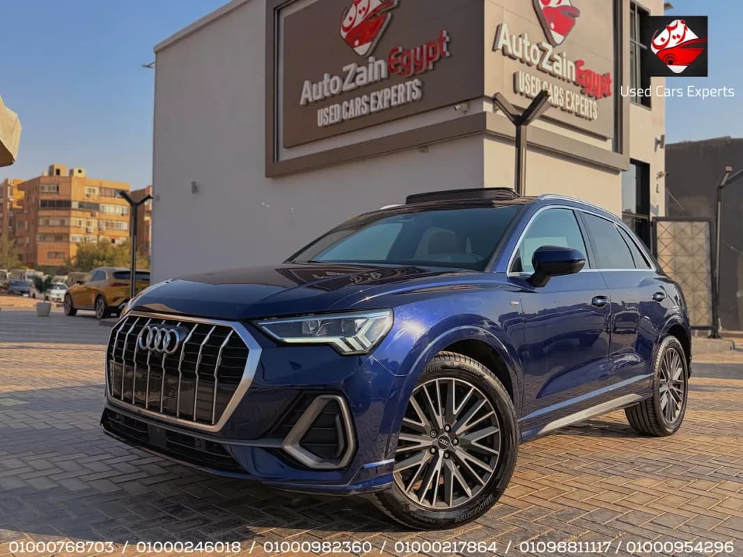 Audi Q3 2024 Sline Blue Automatic — Used