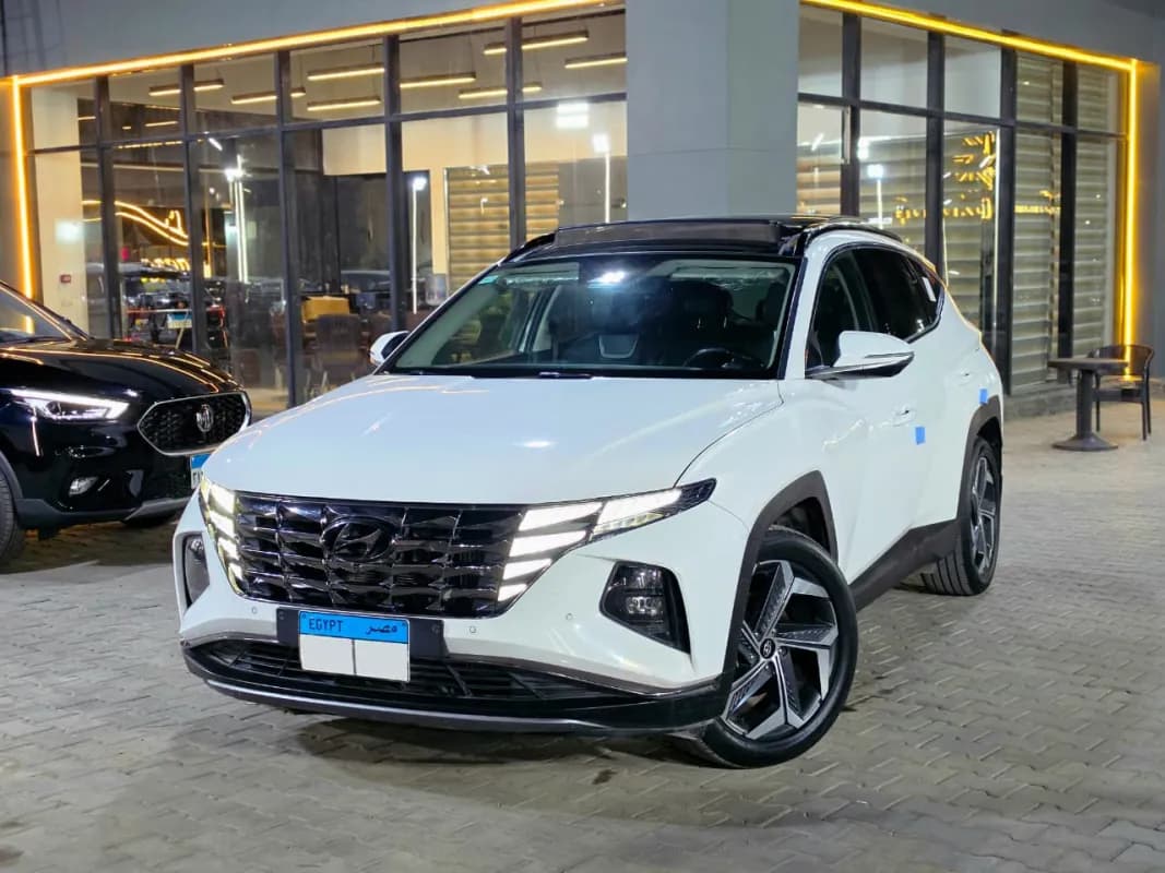 Hyundai Tucson 2021 Top line White Automatic — Used