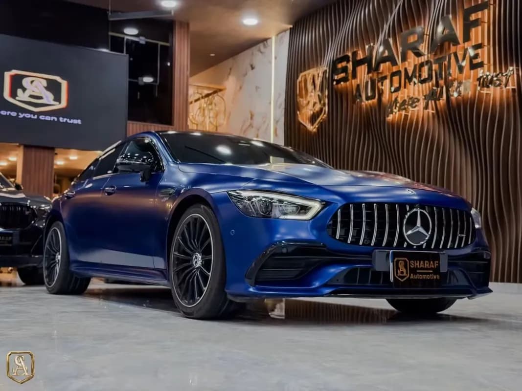 Mercedes-Benz GT53 2021 AMG Blue Automatic — Used