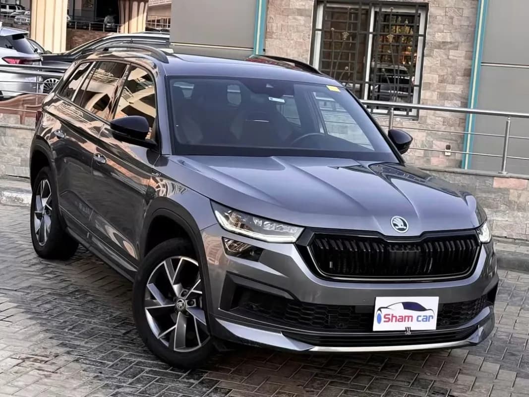 Skoda KODIAQ 2024 Sport Line Gray Automatic — Used